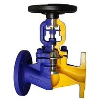 Valatud terasest lõõtstihendi maaklapp